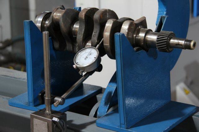 Motor krank taşlama